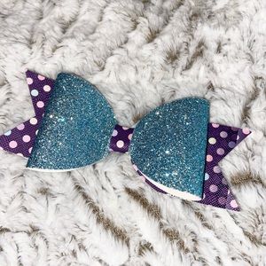 Handmade Faux leather bows